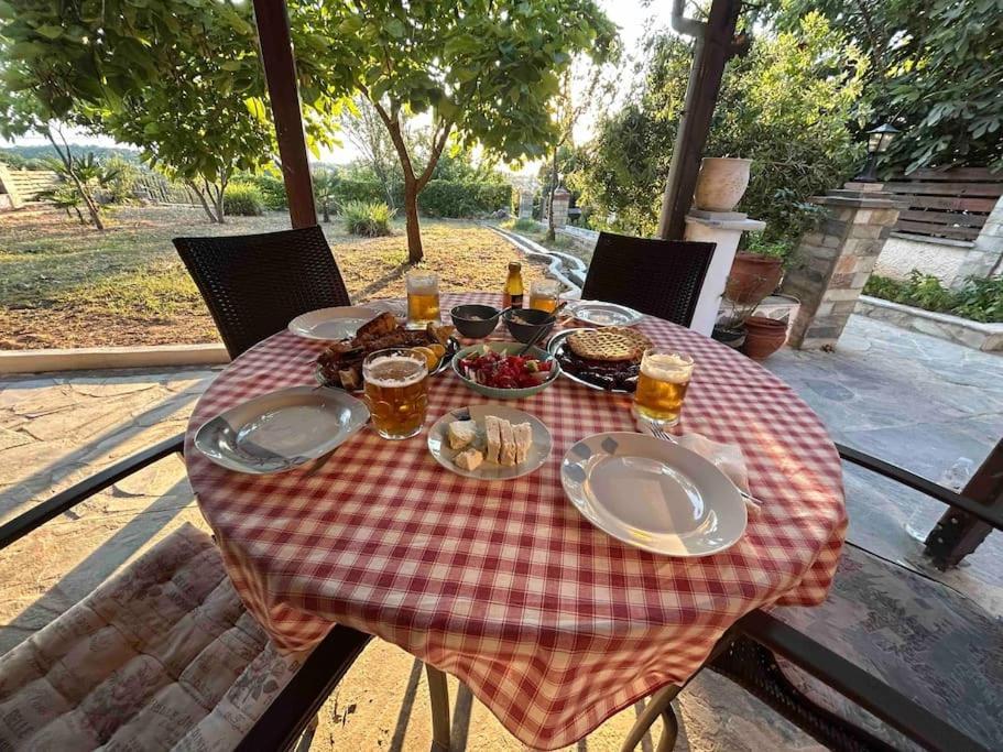 Yourlittlemiracle-Panoramicview+Firepit+Garden+Bbq Argalastí Ngoại thất bức ảnh